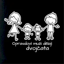 Opravdoví muži dělají dvojčata - kluk kluk