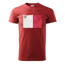 Vlajka Malta okousaná