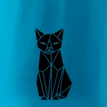 Origami kočka zepředu