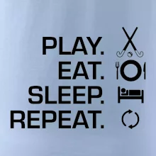 Play eat sleep repeat pozemní hokej