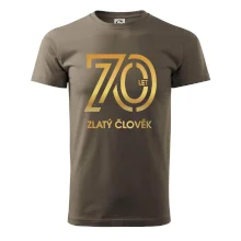 70 let zlatý člověk