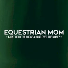 Equestrian dad / mom
