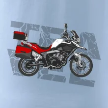 Cestovní enduro červená