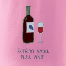 Šetřím vodu piju víno (studio-arte.cz)