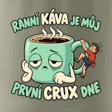 Ranní káva první crux dne