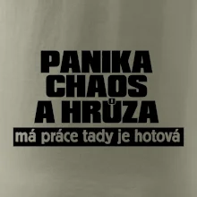 Panika, chaos a hrůza