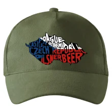 Mapy - názvy měst - Česko