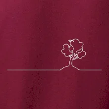 Strom s ptáčkem linka