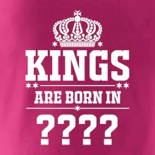 Kings are born in  (vlastní měsíc narození)