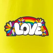 Love s duhou v pozadí