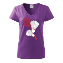 Badminton - pálka a košík