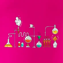 Chemická aparatura barevná