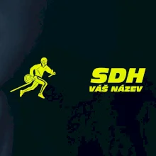 Hasičský sport SDH + váš název FLUO