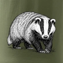 Zvířata Lužických hor - Jezevec obecný