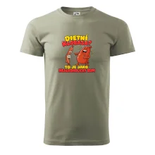 Dietní klobása jako nealkoholický rum