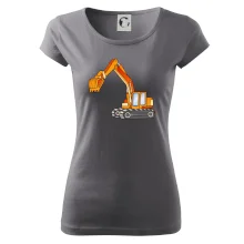 Bagr bez nápisu oranžový