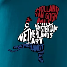 Mapy - názvy měst - Nizozemí