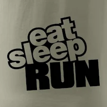 Eat sleep run velké
