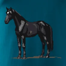 Černý kůň pixel Černý kůň pixel