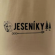 Jeseníky nápis