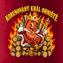 Korunovaný král ohniště