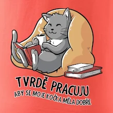 Tvrdě pracuju, aby se kočka měla dobře