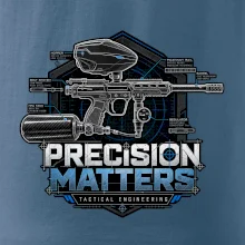 Technický nákres precision matters paintball