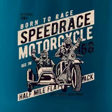 Speedrace motrcycle half mile