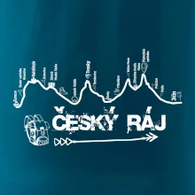 Profil kopce - Český ráj