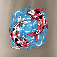 Yin & Yang Koi kapr - červený
