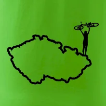 Cyklistka - Mapa ČR