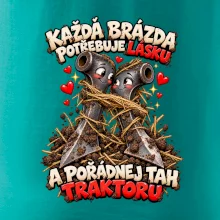 Zamilované ocelové zuby polních bran