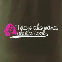 Teta je jako máma, ale je více cool