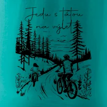 Cyklistika  - Jedu s tátou na výlet - Táta a dcera