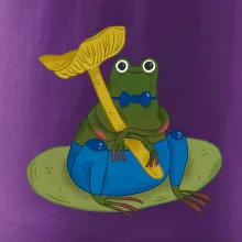 Žába s houbou  (studio-arte.cz)