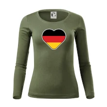 Germany love velké - Německá vlajka