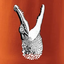 Krokodýl kreslený (Pecka design)