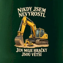 Nikdy jsem nevyrostl jen moje bagry jsou větší