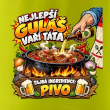Nejlepší guláš vaří táta Tajná ingredience pivo