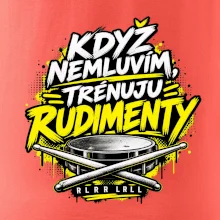 Když nemluvím trénuju rudimenty - bubenické paličky