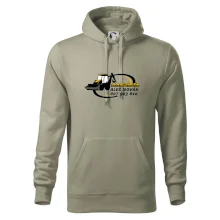 Bagrista v kruhu - vlastní nápis