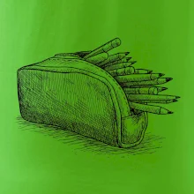 Školní penál kreslený