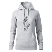 Houslový klíč kytky