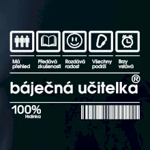 Čárový kód  - Báječná učitelka