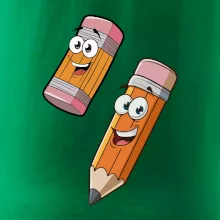 Parové triko - Tužka a guma