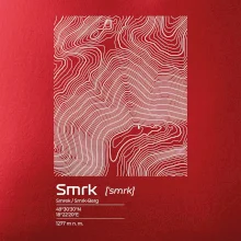 Smrk - vrstevnice v obdélníku
