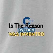 C++ Is The Reason Python Was Invented C++ Is The Reason Python Was Invented