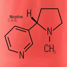 Molekulární struktura Nikotin