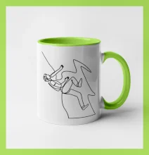 Lezec na skále jedním tahem