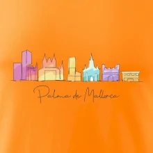 Mallorca - Siluety památek - barevné
